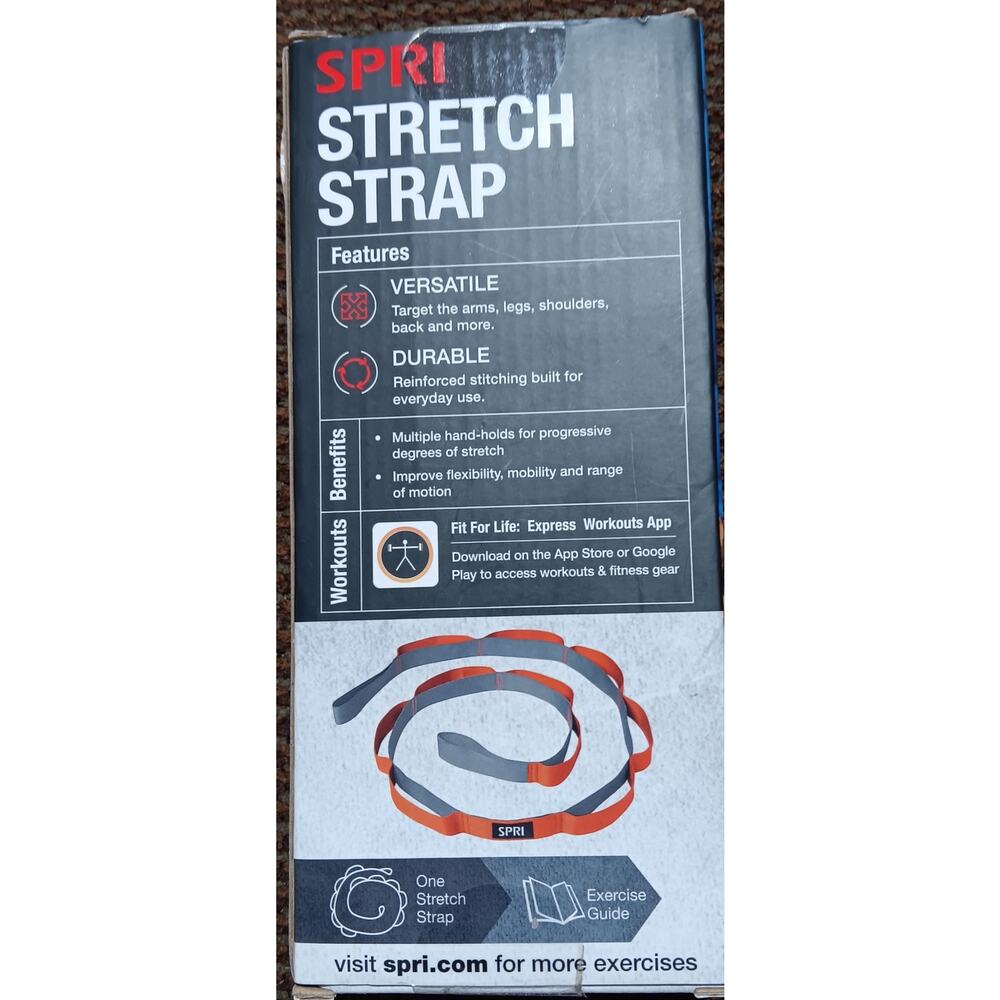 Stretch Strap SPRI NEW Versatile Durable Downloadable App - Picture 4 of 5